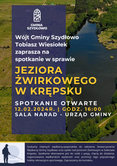 Spotkanie w  sprawie jeziora w Krępsku
