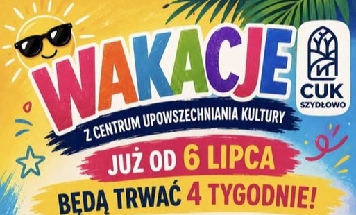 Zdjęcie do WAKACJE Z CUK ! 